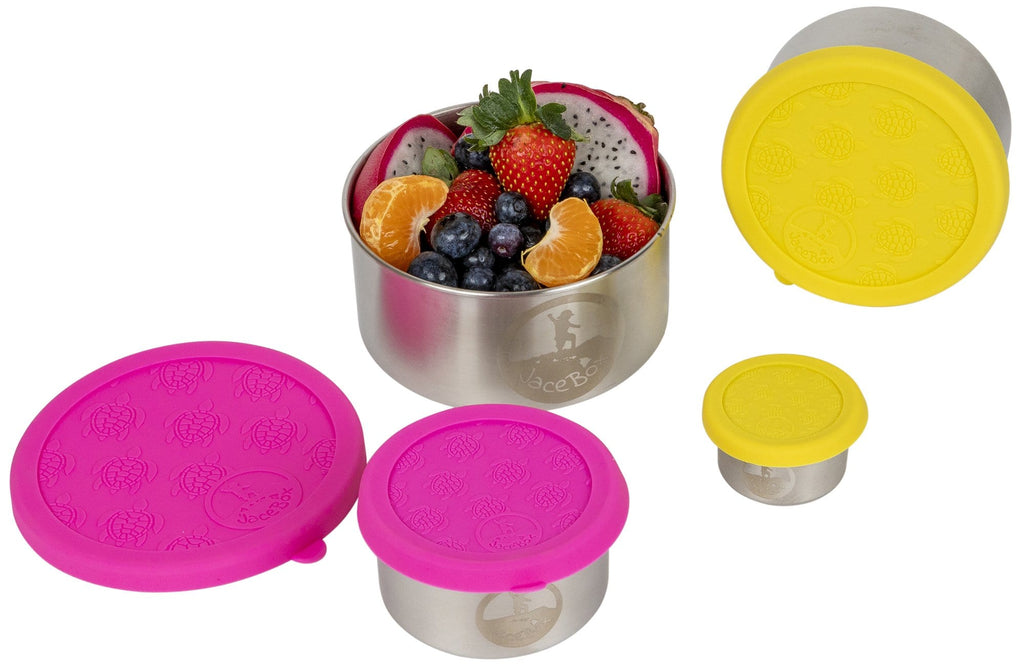 Leak-proof Round Silicone Food Storage Container With Lid