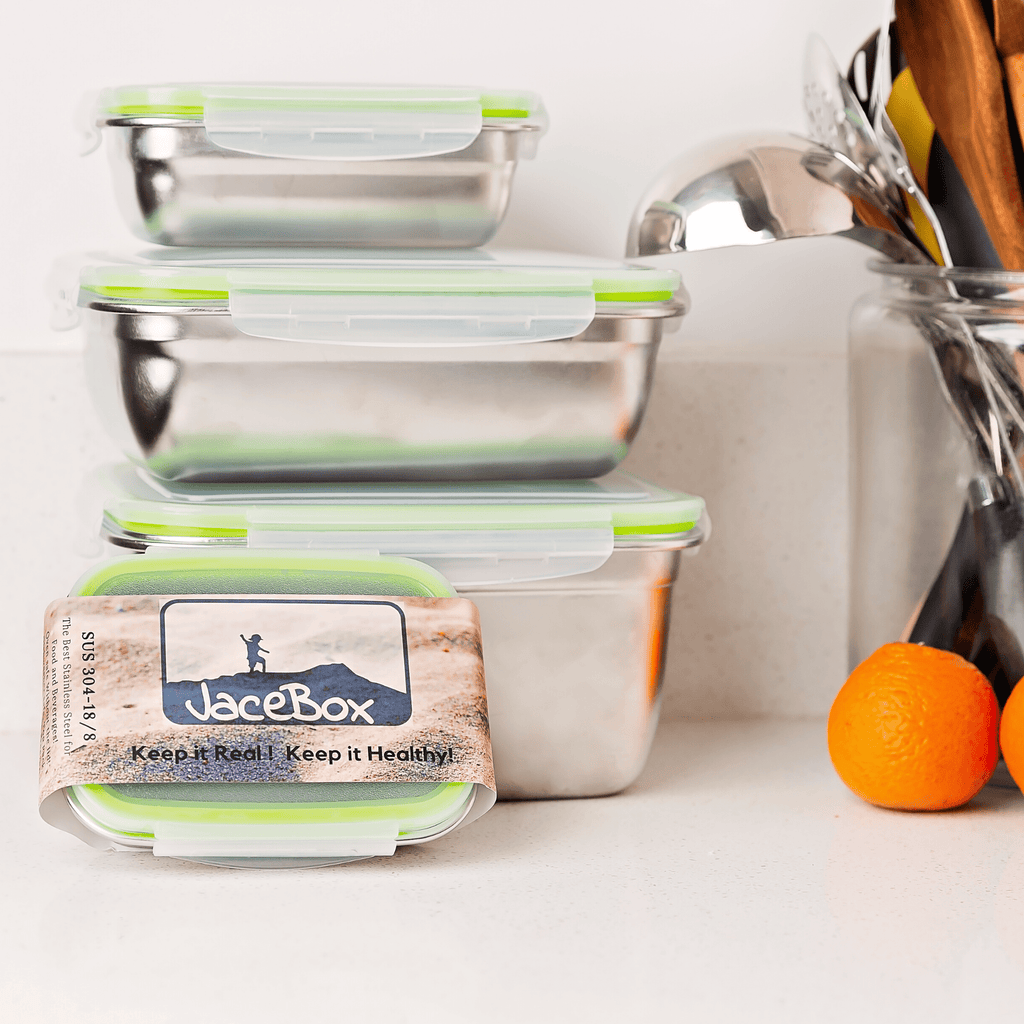 Glass Food Containers with Lid - Healthy and Eco-Friendly | Masthome